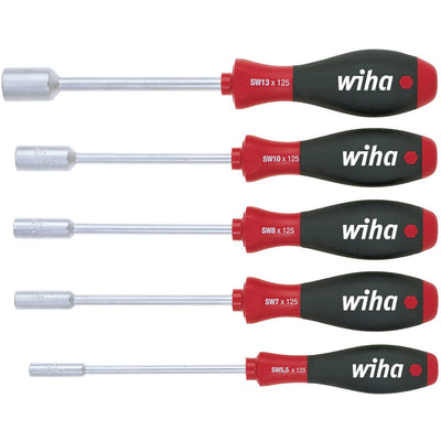 Wiha schroevendraaierset softfinish 1034 (zwart rood)
