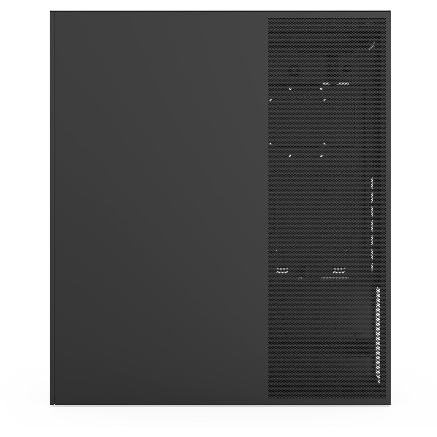 Nzxt h7 flow (2024) midi tower behuizing (zwart | 2x usb-a | 1x usb-c | tempered glass)