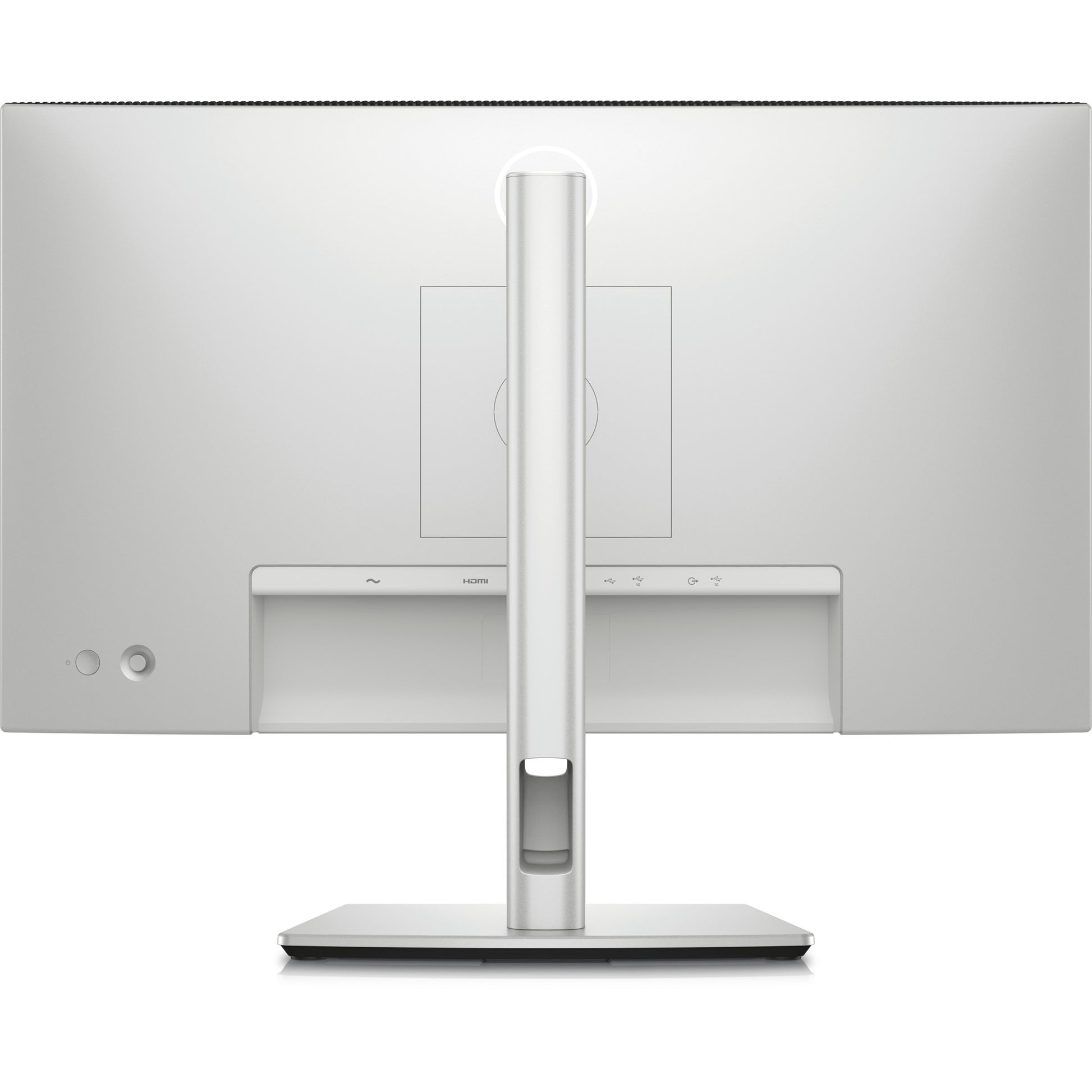 Dell ultrasharp u2424h 23.8 monitor (zilver zwart, hdmi, 2x displayport, usb-a, 2x usb-c, 120 hz)