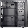 Inter-tech b-02 rgb midi tower behuizing (zwart | 3x usb-a | rgb | window)