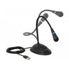 Delock usb gooseneck microphone microfoon (zwart)