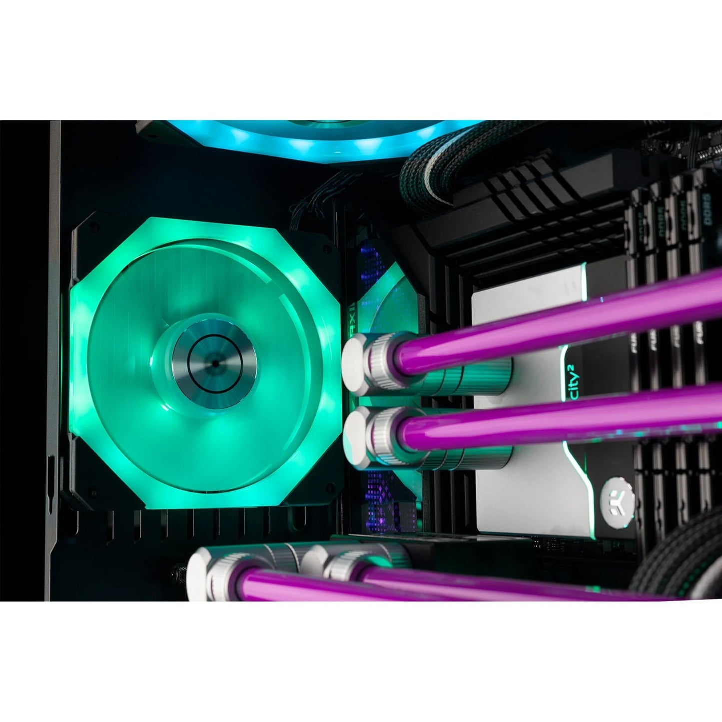 Ekwb ek-quantum impulse 120 d-rgb case fan (wit, 120 x 120 x 29 mm, pwm, rgb led)
