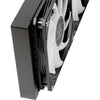 Silverstone vida 240 slim waterkoeling (zwart)