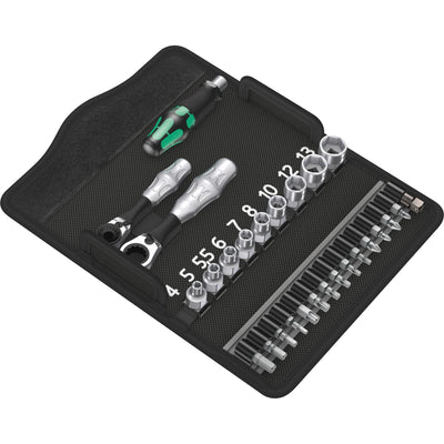 Wera kraftform kompakt zyklop mini 2 set gereedschapsset (2 zyklop bitratels, 1 4 )