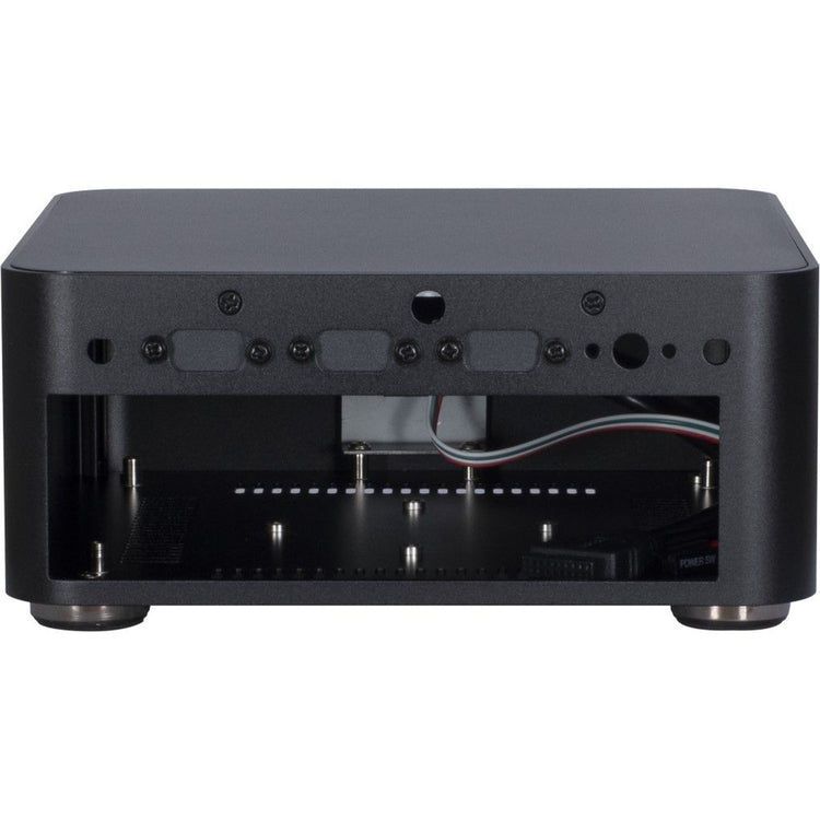 Inter-tech itx a80 htpc behuizing (zwart | 2x usb-a)