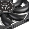 Silverstone air slimmer 120 case fan (zwart, 120 x 15 x 120 mm, pwm)