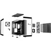 Be quiet! light base 600 lx midi tower behuizing (zwart | 2x usb-a | 1x usb-c | rgb | window)