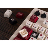 8bitdo retro mechanical keyboard fami edition (beige, us lay-out (qwerty), kailh box white, 100%, bluetooth low energy, wireless 2.4g, usb) - afbeelding 10