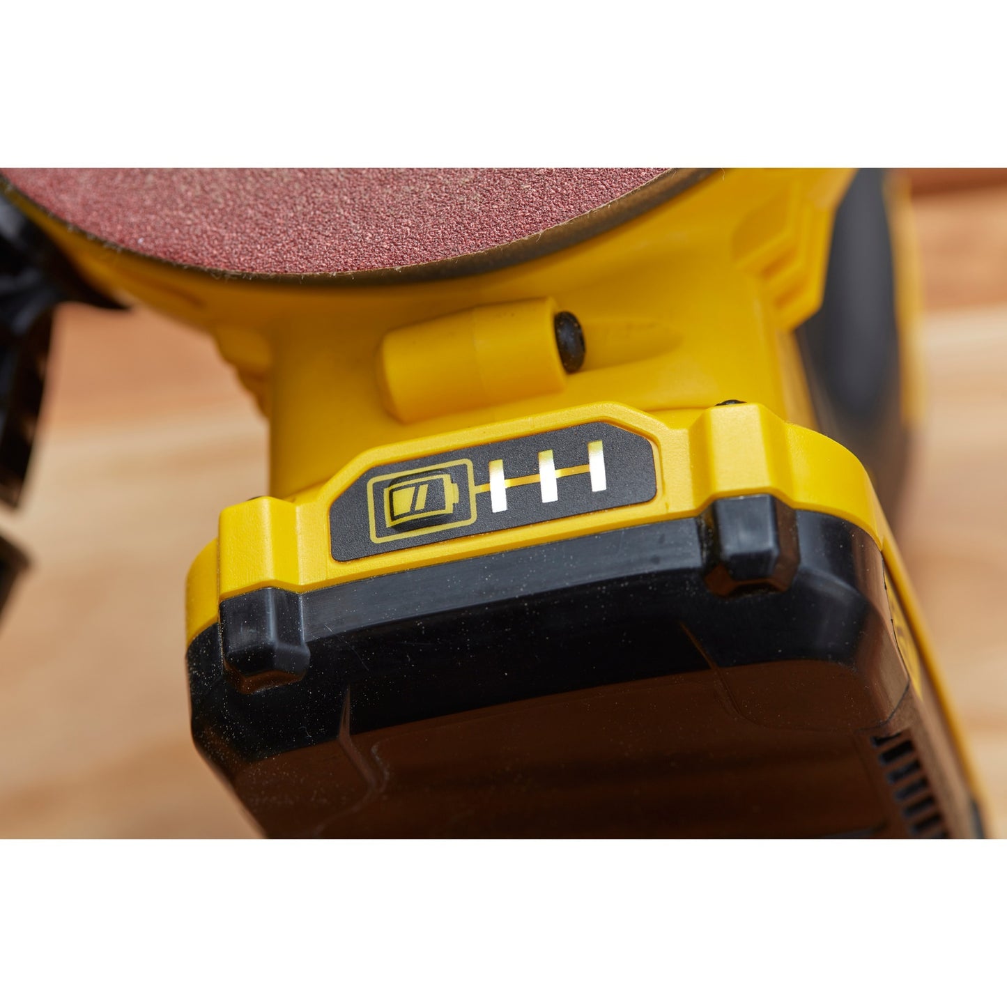 Stanley sfmcw220d1s fatmax® v20 accu excentrische schuurmachine 18v 2.0ah in tas