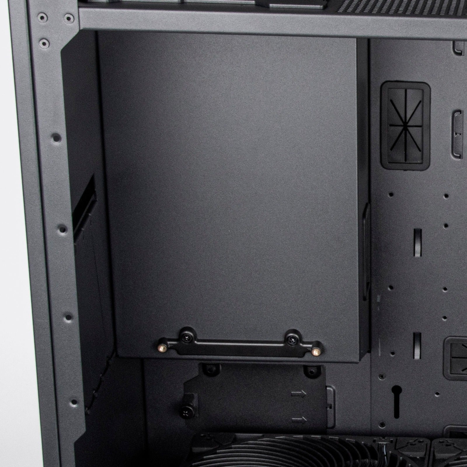Silverstone alta f2 big tower behuizing (zwart | 4x usb-a | 1x usb-c | tempered glass)