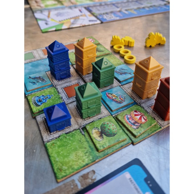 999games 999 games cities bordspel (nederlands, 2 - 4 spelers, 30 minuten, vanaf 10 jaar)