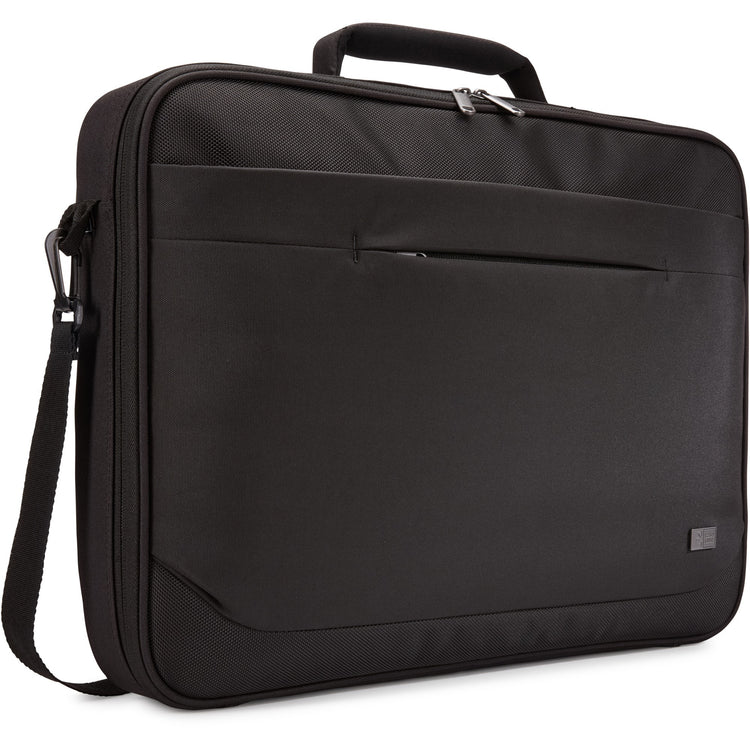 Case logic advantage 17,3 clamshell bag notebooktas laptoptas (zwart)