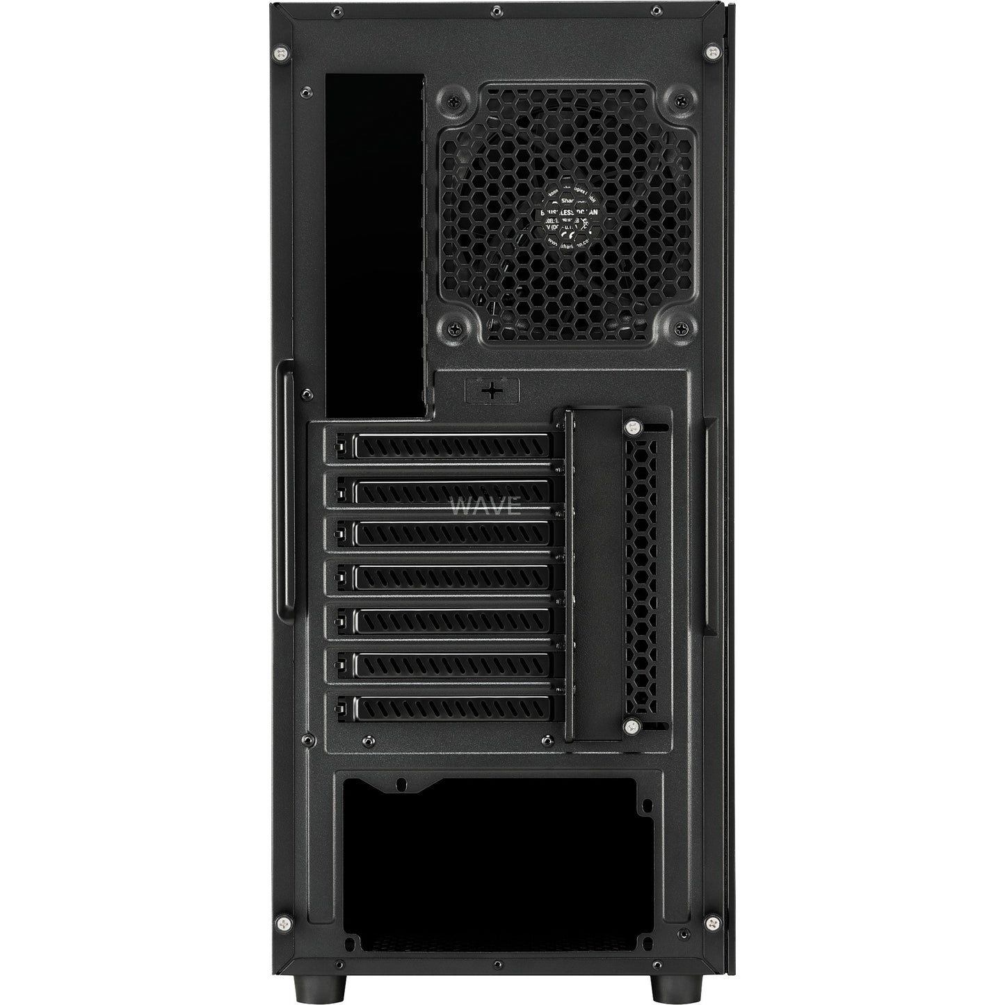 Sharkoon tg6 rgb midi tower behuizing (zwart | 4x usb-a | rgb | tempered glass)