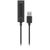 Act connectivity usb-a externe geluidskaart (zwart)