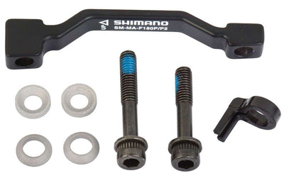 Shimano Schijfremadapter van PM remklauw naar PM vork frame