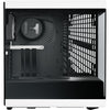 Hyte y40 midi tower behuizing (wit zwart | 2x usb-a | 1x usb-c | tempered glass)