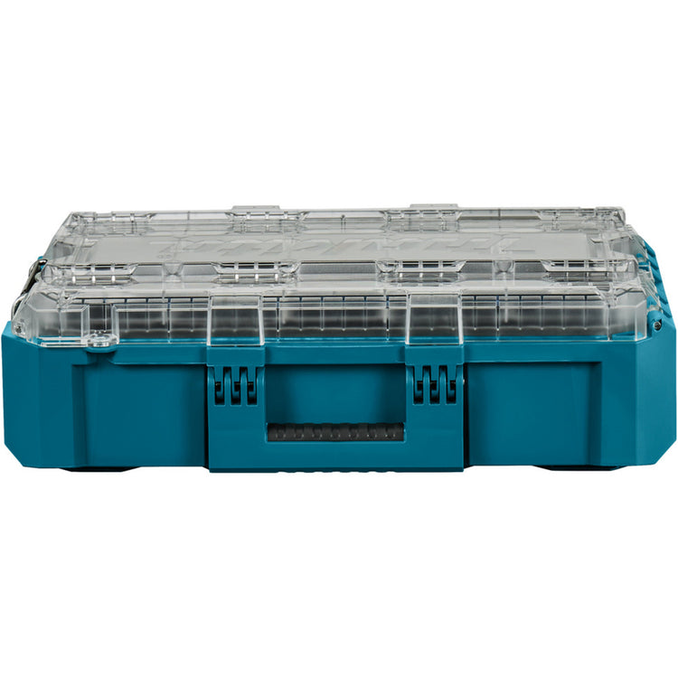 Makita maktrak organizer medium p-91045 gereedschapsbox (blauw zwart)