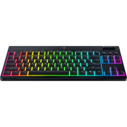 Razer blackwidow v4 low-profile rgb mechanisch gaming toetsenbord (zwart, us lay-out (qwerty), low-profile orange, 80% (tkl)) - afbeelding 2