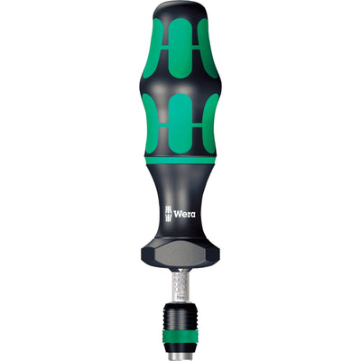 Wera 7440 41 42 kraftform momentschroevendraaierset 0,3-6,0nm (zwart groen, 27-delig, met rapidaptor snelspanboorhouder)
