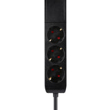 Neomounts ds22-840bl6 bureaucontactdoos met klem en usb-c en usb-a poorten - quick-charge 3-voudige stekkerdoos met usb (zwart, 3x stekker, 2x usb-c, 1x usb-a) - afbeelding 9