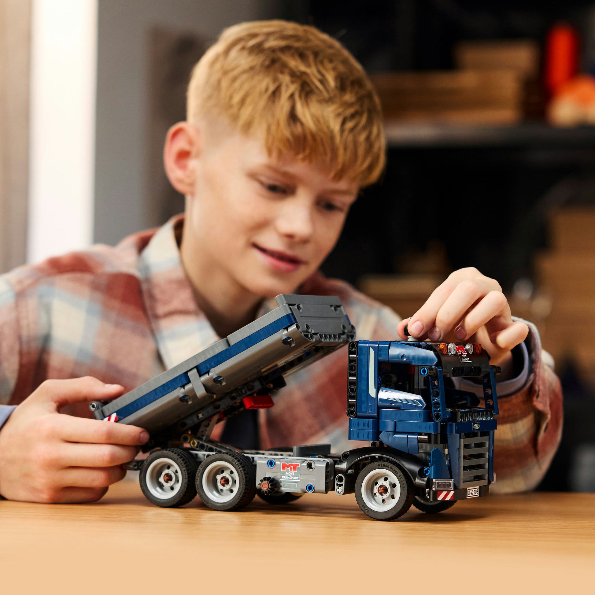 Lego ® technic vrachtwagen met kiepfunctie speelgoed - 42203