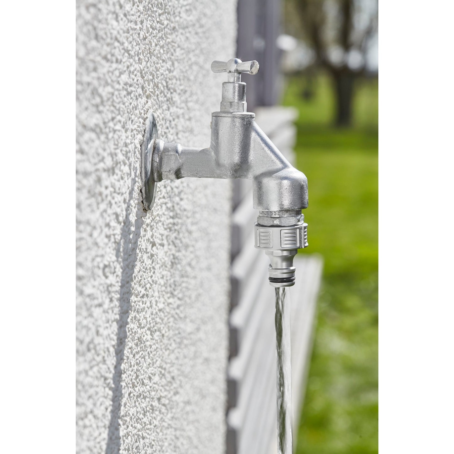 Gardena premium kraanstuk 21 mm (g 1 2 ) (zilver, 18240-20)