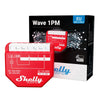 Shelly wave 1pm eu lr schakelaar (rood, z-wave, z-wave+)