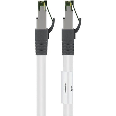 Goobay cat.8.1 netwerkkabel (wit, 0,5 meter, s ftp (pimf), rj-45)