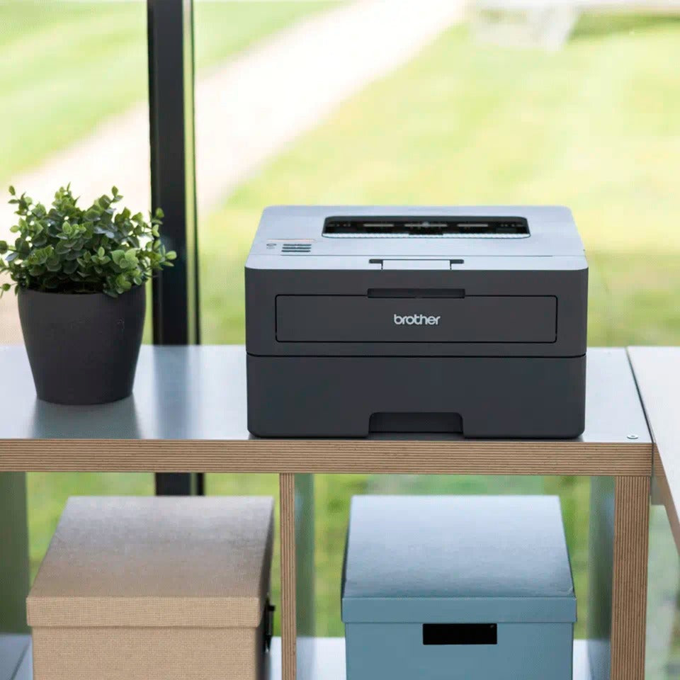 Brother hl-l2445dw laserprinter (donkergrijs)