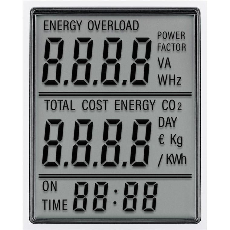 Goobay digitale energiekostenmeter pro meetapparaat (wit)