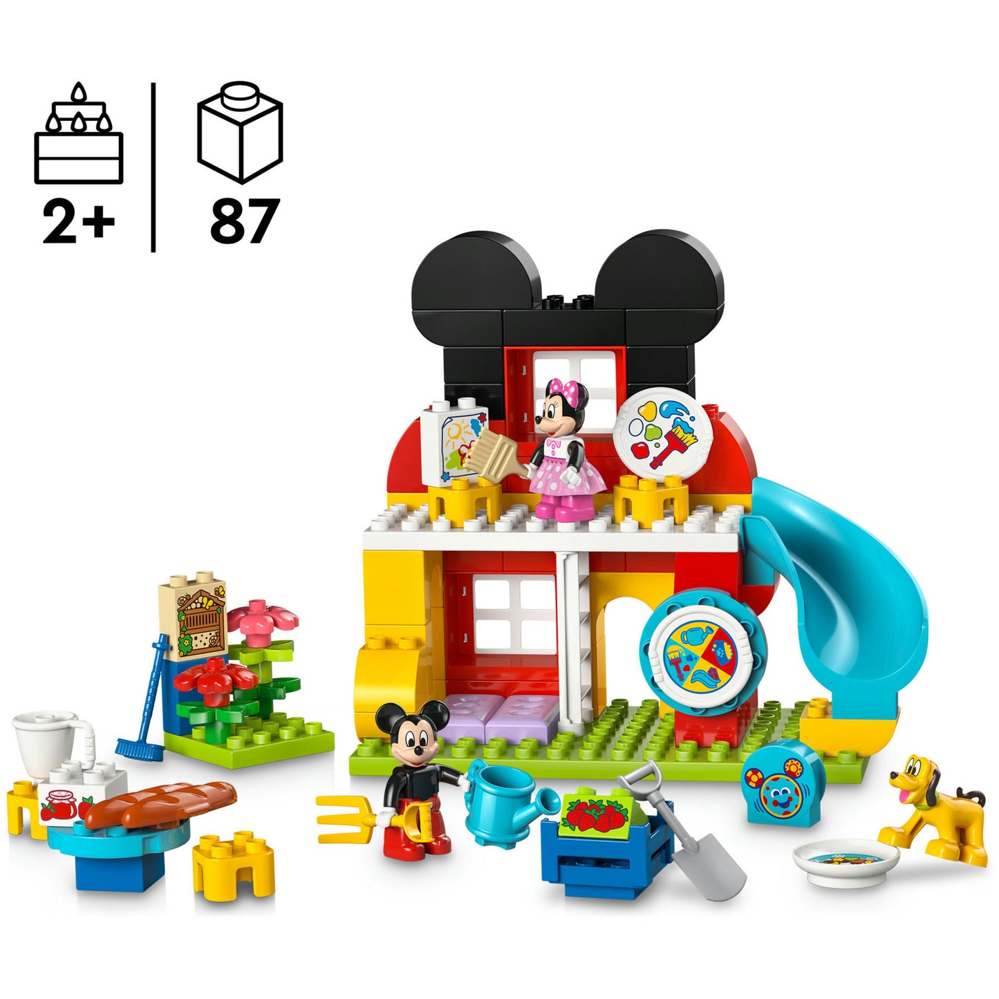 Lego duplo 10465 mickey mouse clubhuis met minnie en pluto