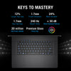 Asus rog zephyrus g16 ga605km-qr010w 16 copilot+ gaming laptop (grijs | ryzen ai 7 350 | rtx 5060 | 32 gb | 1 tb ssd | oled)