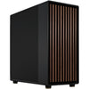 Fractal design north xl midi tower behuizing (zwart houtkleur | 2x usb-a | 1x usb-c)