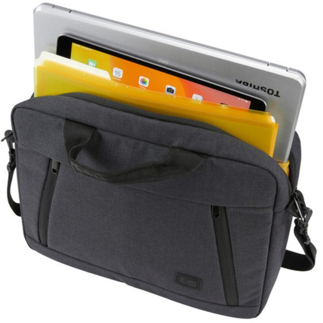 Case logic huxton attaché 13 laptoptas (zwart)