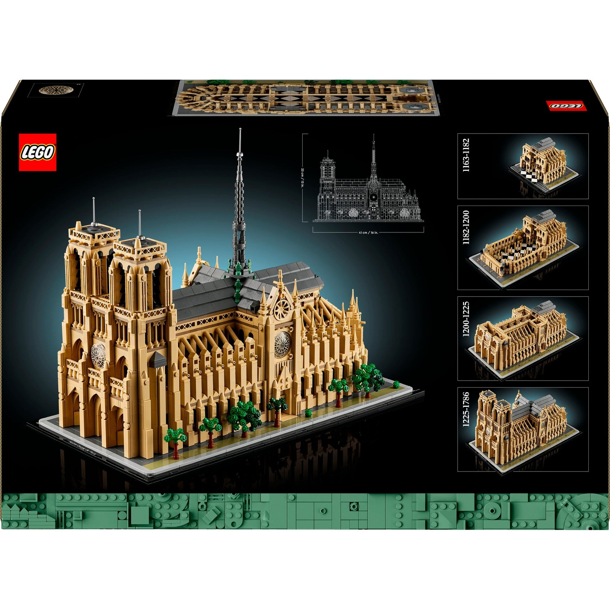 Lego architecture - notre-dame van parijs constructiespeelgoed (21061)