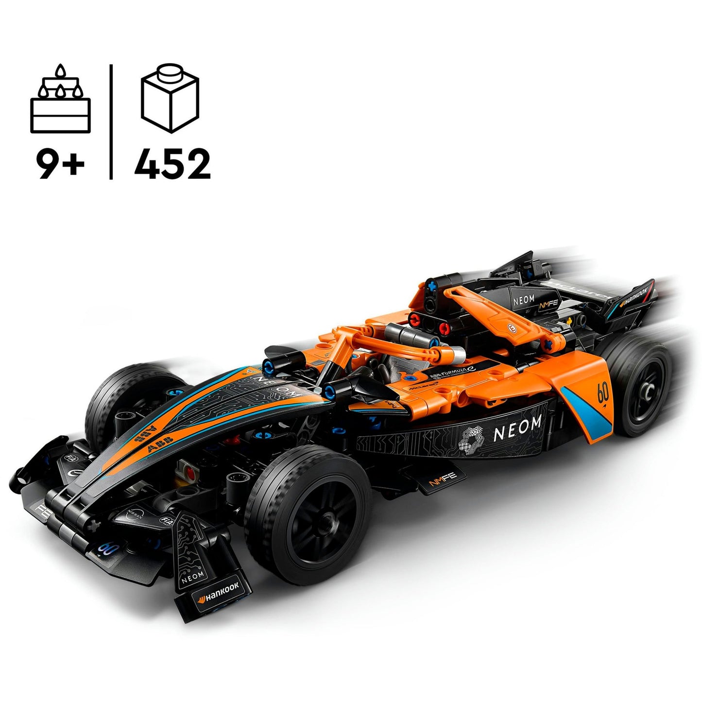 Lego technic 42169 neom mclaren formula e racewagen