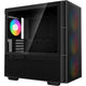 Deepcool ch560 midi tower behuizing (zwart | 1x usb-a | 1x usb-c | rgb | window)