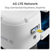 Reolink trackmix g770 + solar panel 2 beveiligingscamera (wit zwart, 4k 8mp uhd, 4g lte, incl. zonnepaneel)