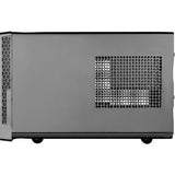 Silverstone sg13b-q mini tower behuizing (zwart | 2x usb-a) - afbeelding 3