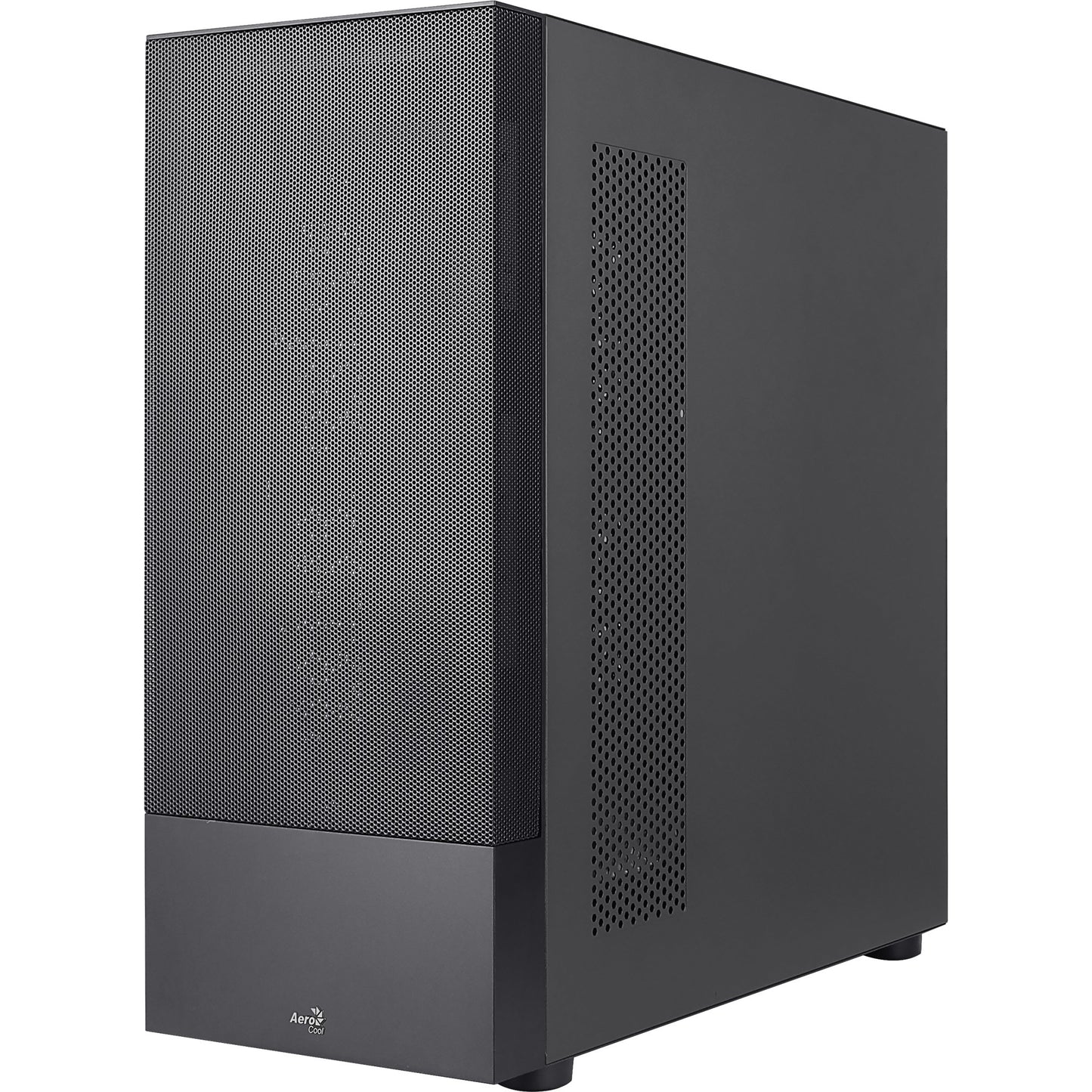Aerocool cipher s-bk-v1 midi tower behuizing (zwart | 3x usb-a)