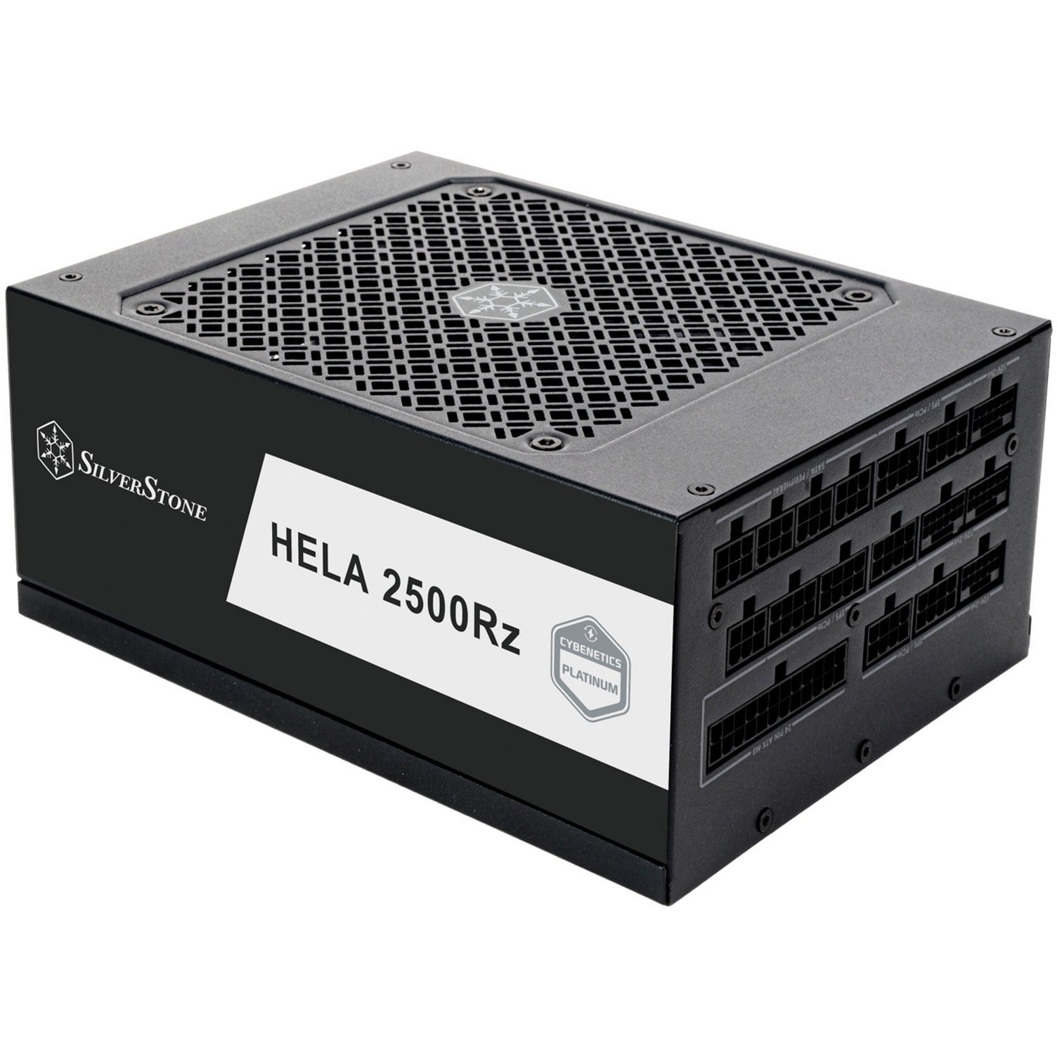Silverstone hela 2500r 2500 watt voeding (zwart, 4x 12v-2x6, 7x pcie)
