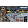 Playmobil dino rise - dino mine raket kart constructiespeelgoed (70929)