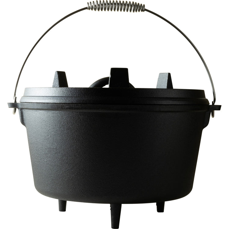 The windmill dutch oven 6 qt kookpan (zwart, ø 31.5 cm | 5.9 liter)
