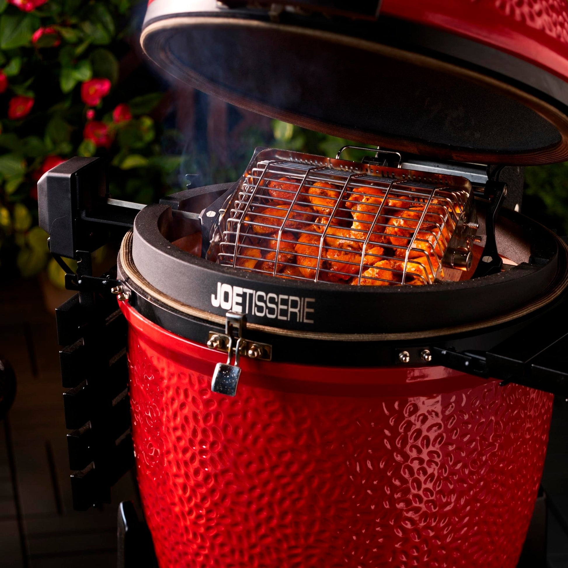Kamado joe joetisserie basket set grillkorf
