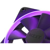 Nzxt f140 rgb case fans (zwart, 2 stuks, 140 x 140 x 26 mm, pwm, incl. controller)