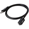 Club 3d mini-displayport naar displayport 1.4 (male) verlengkabel (zwart, 1 meter)