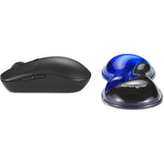 Kensington slim duo gel mouse trackball wrist rest polssteun (blauw zwart) - afbeelding 4