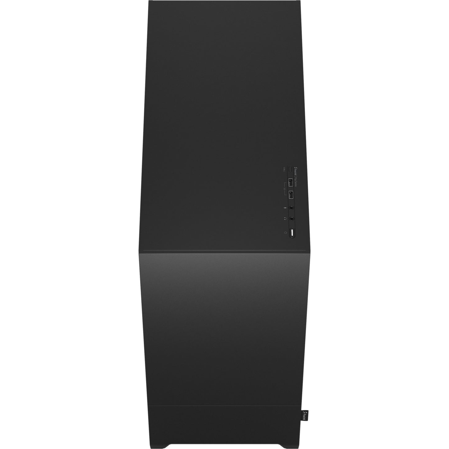 Fractal design pop silent black tg clear tint midi tower behuizing (zwart | 2x usb-a | tempered glass)