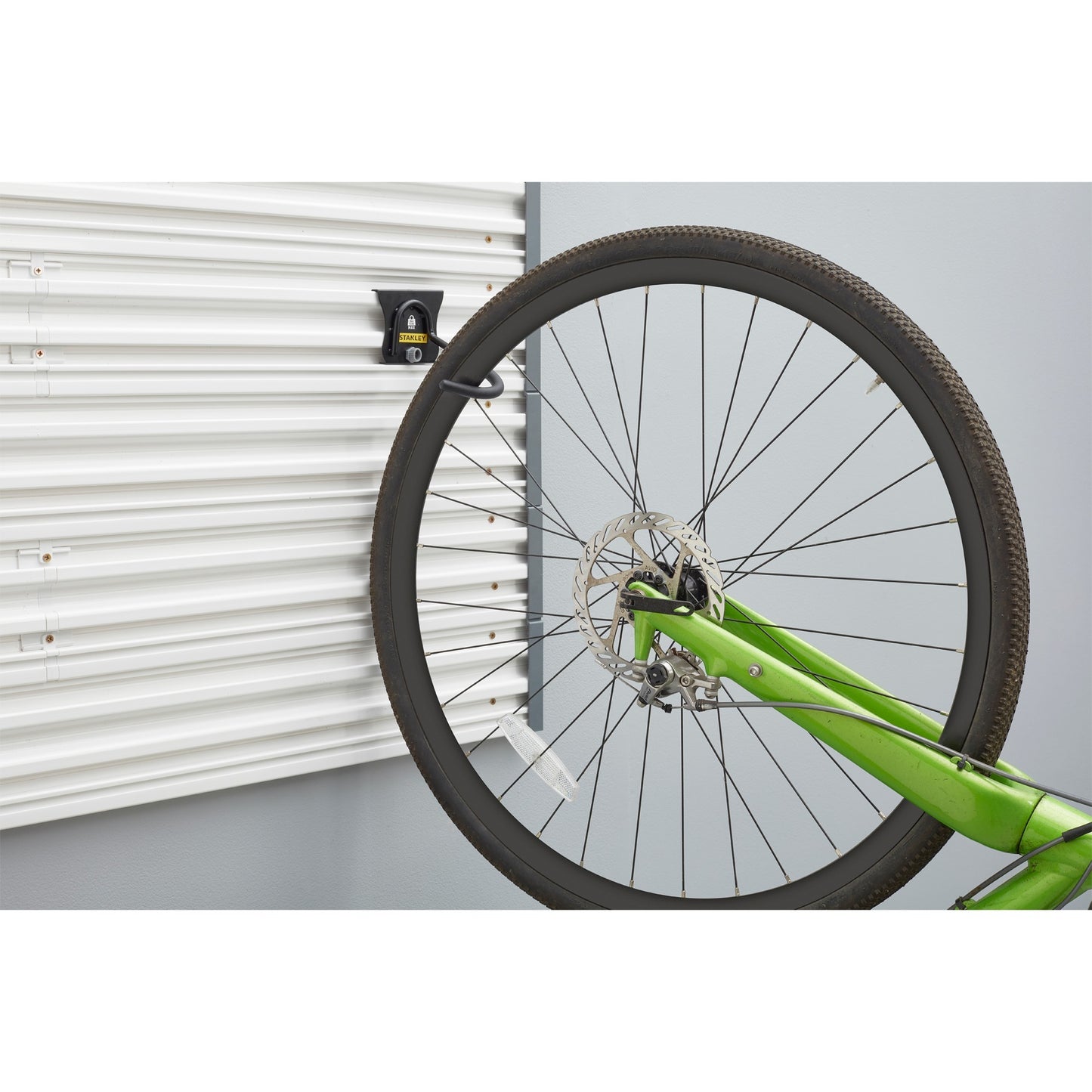 Stanley track wall® fietshaak verticaal
