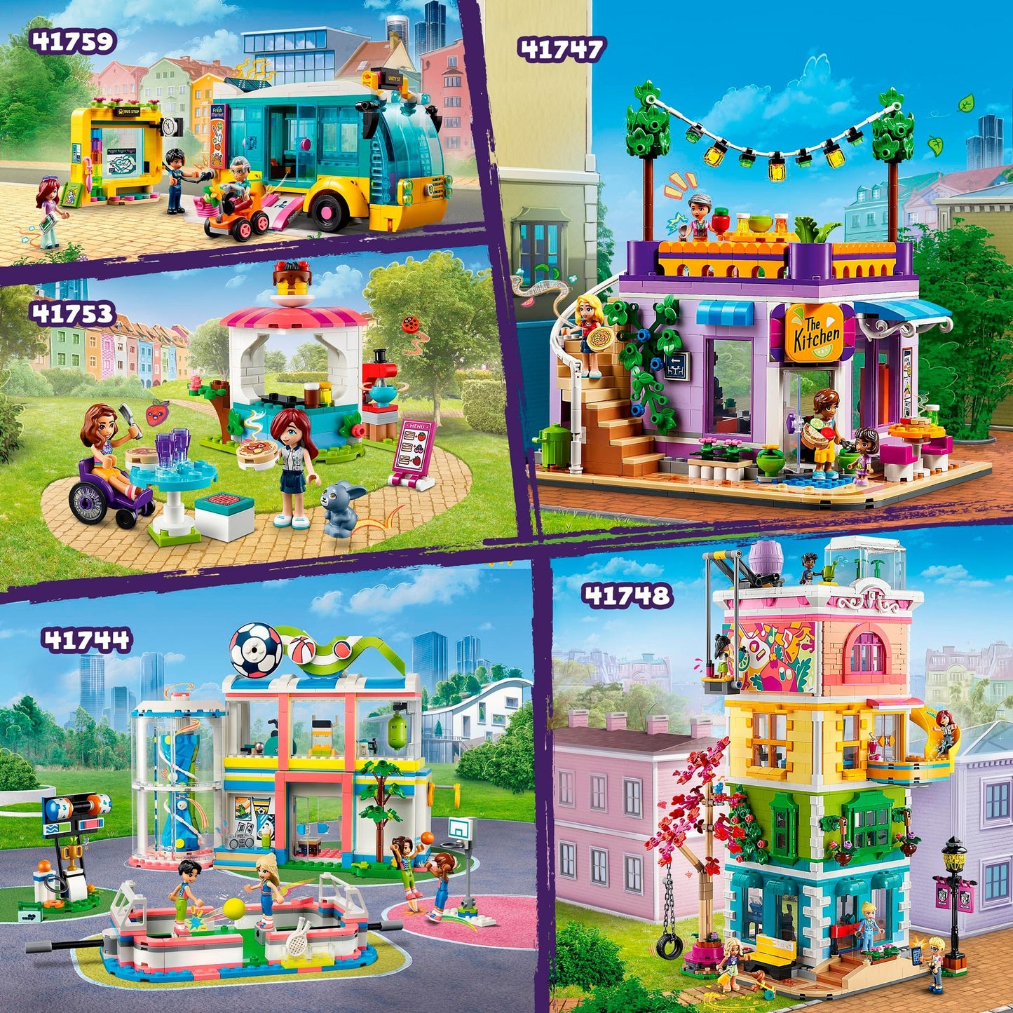 Lego friends - sportcentrum constructiespeelgoed (41744)